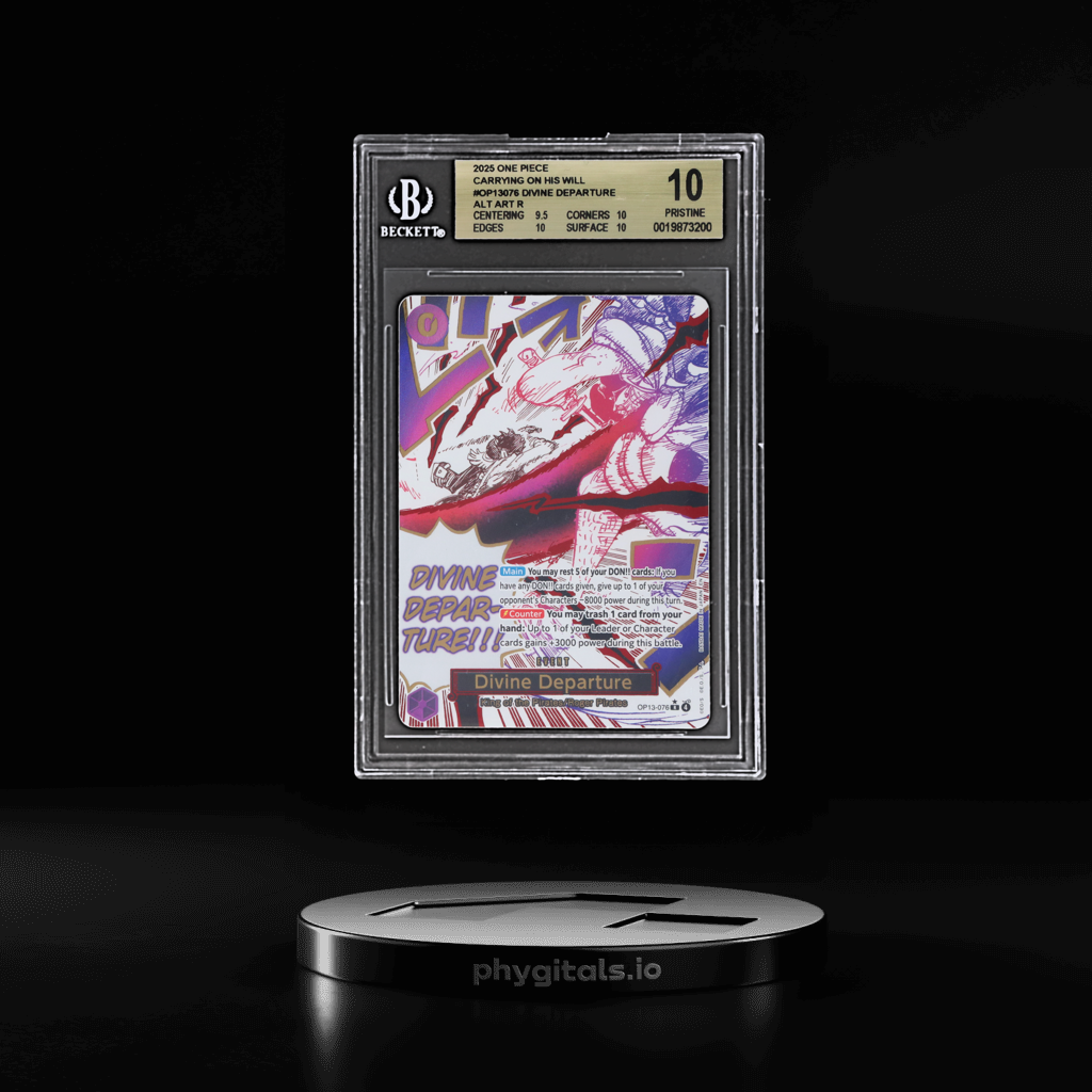 Divine Departure card artwork