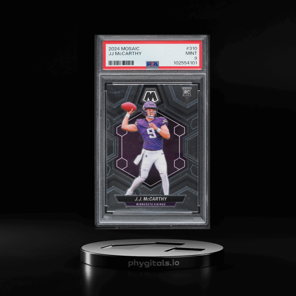 JJ McCARTHY card artwork