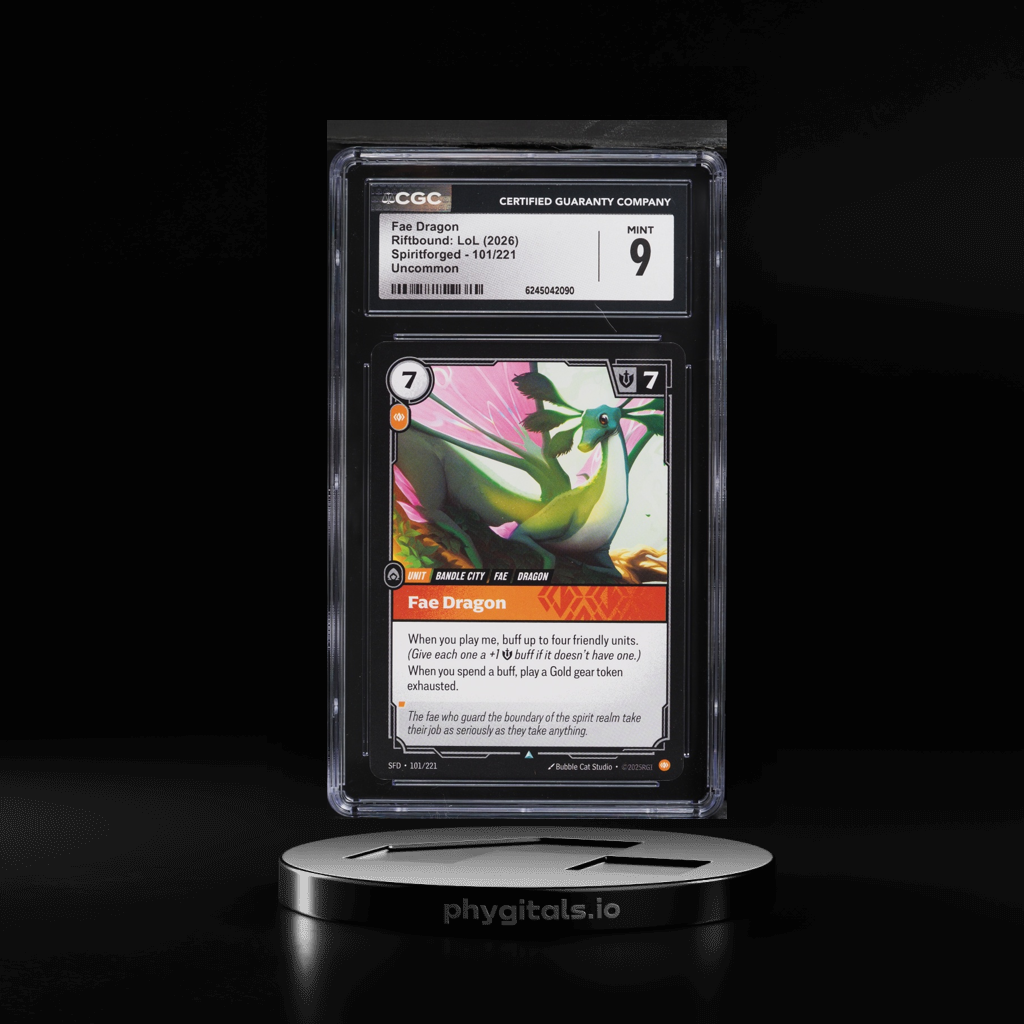 Fae Dragon card artwork