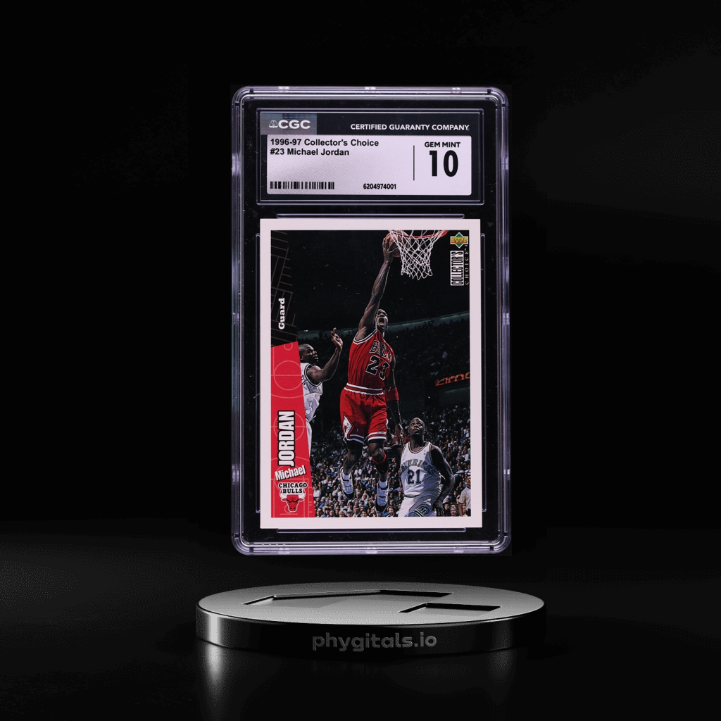 Michael Jordan card artwork