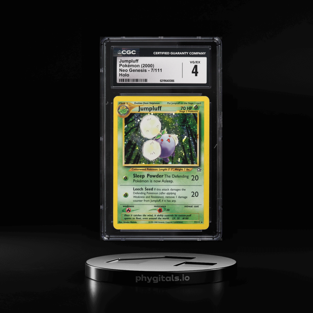 Jumpluff card artwork