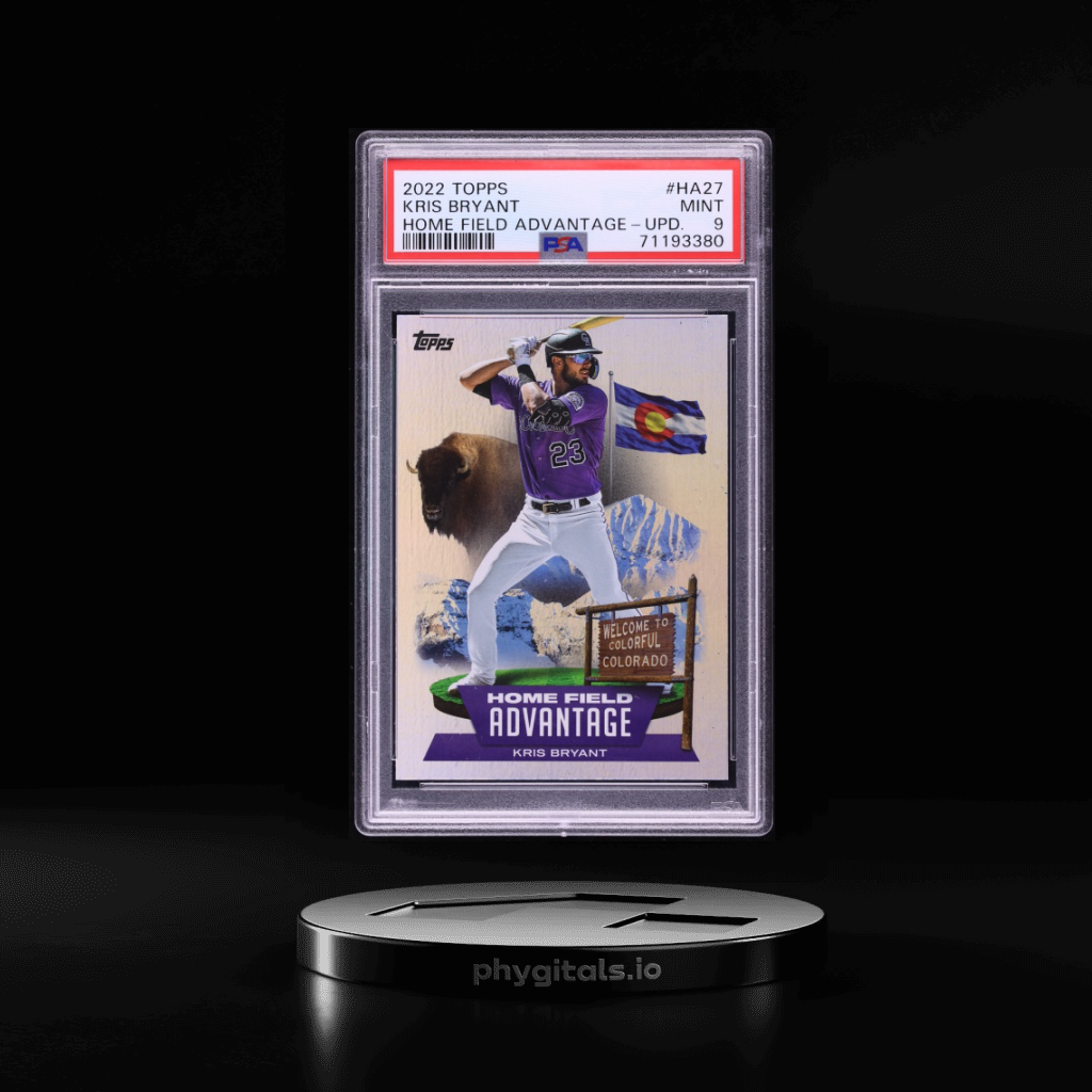 KRIS BRYANT card artwork