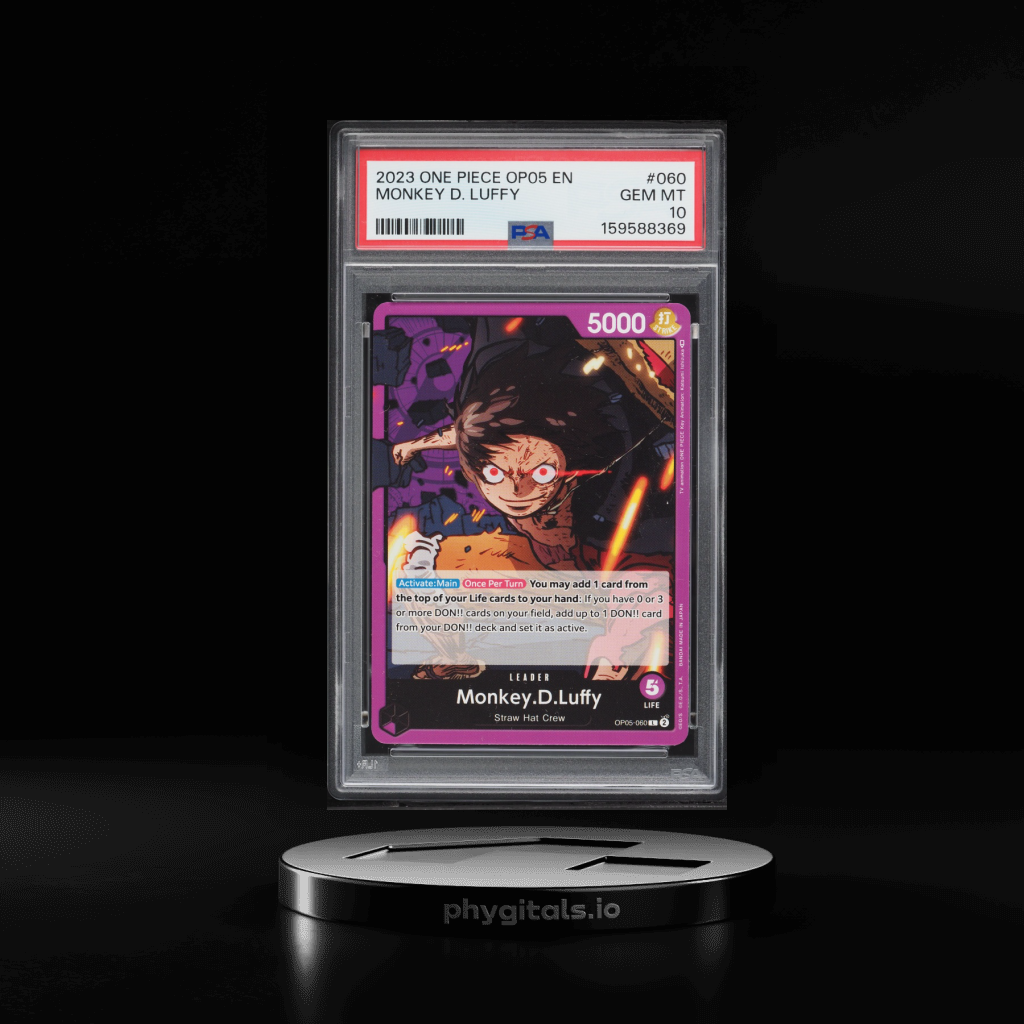 Monkey D. Luffy card artwork
