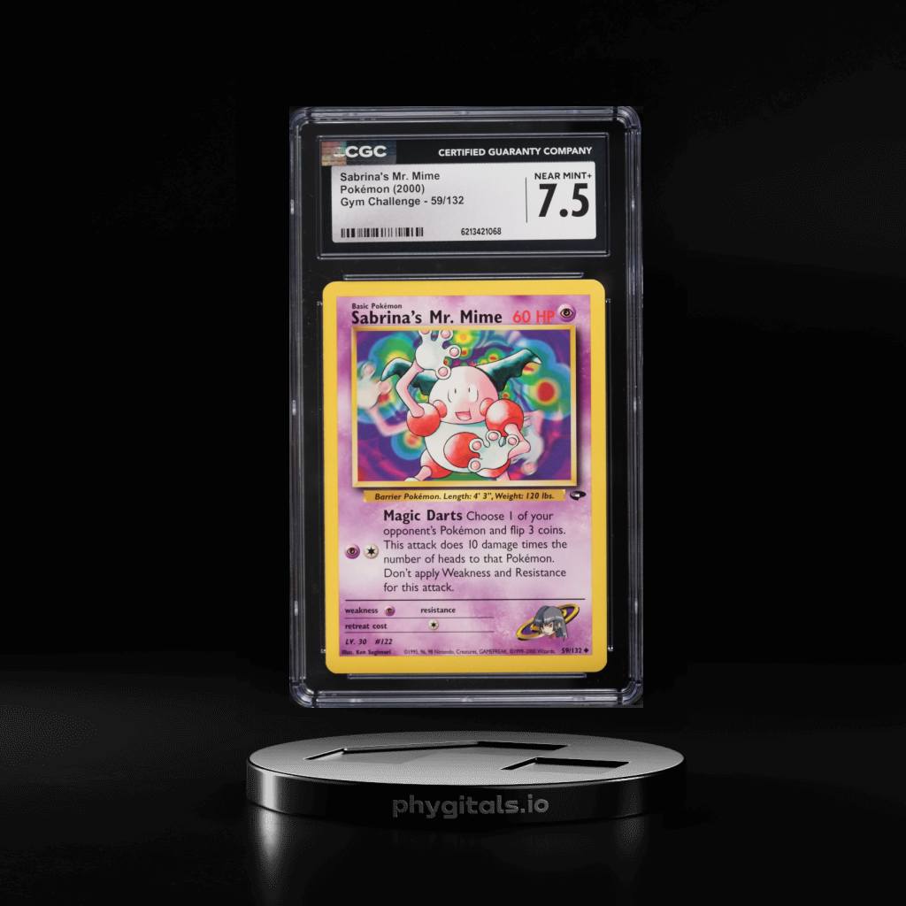 Sabrina's Mr. Mime card artwork