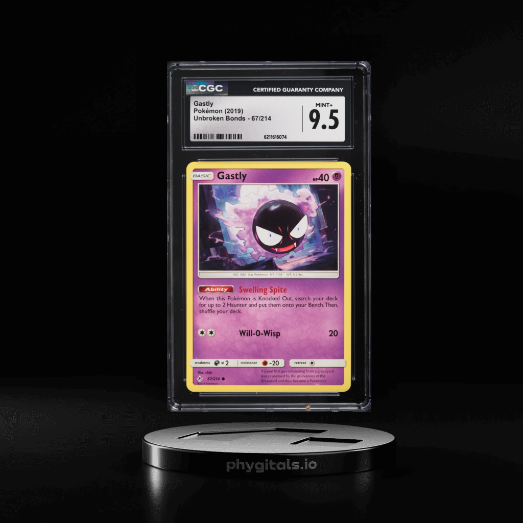 Gastly card artwork