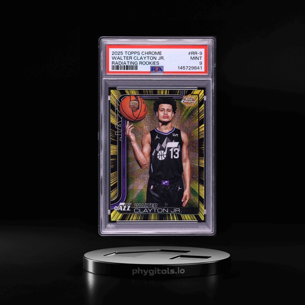 Radiating Walter Clayton Jr. card artwork