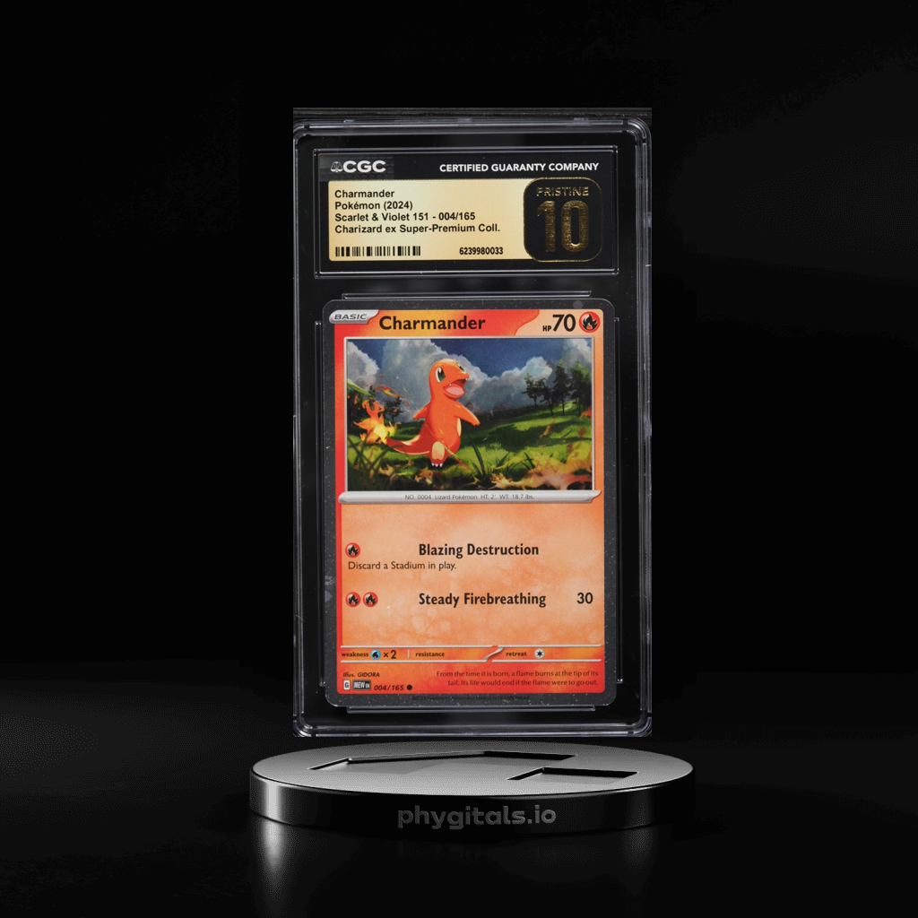 Charmander card artwork