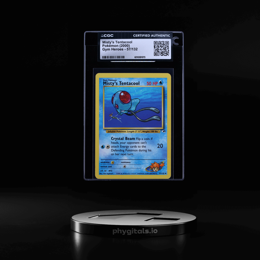 Misty's Tentacool card artwork
