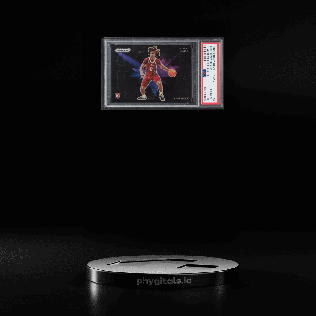 Draft Picks Black Colorblast Anthony Black card artwork