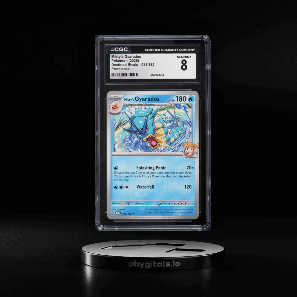 Misty’s Gyarados card artwork