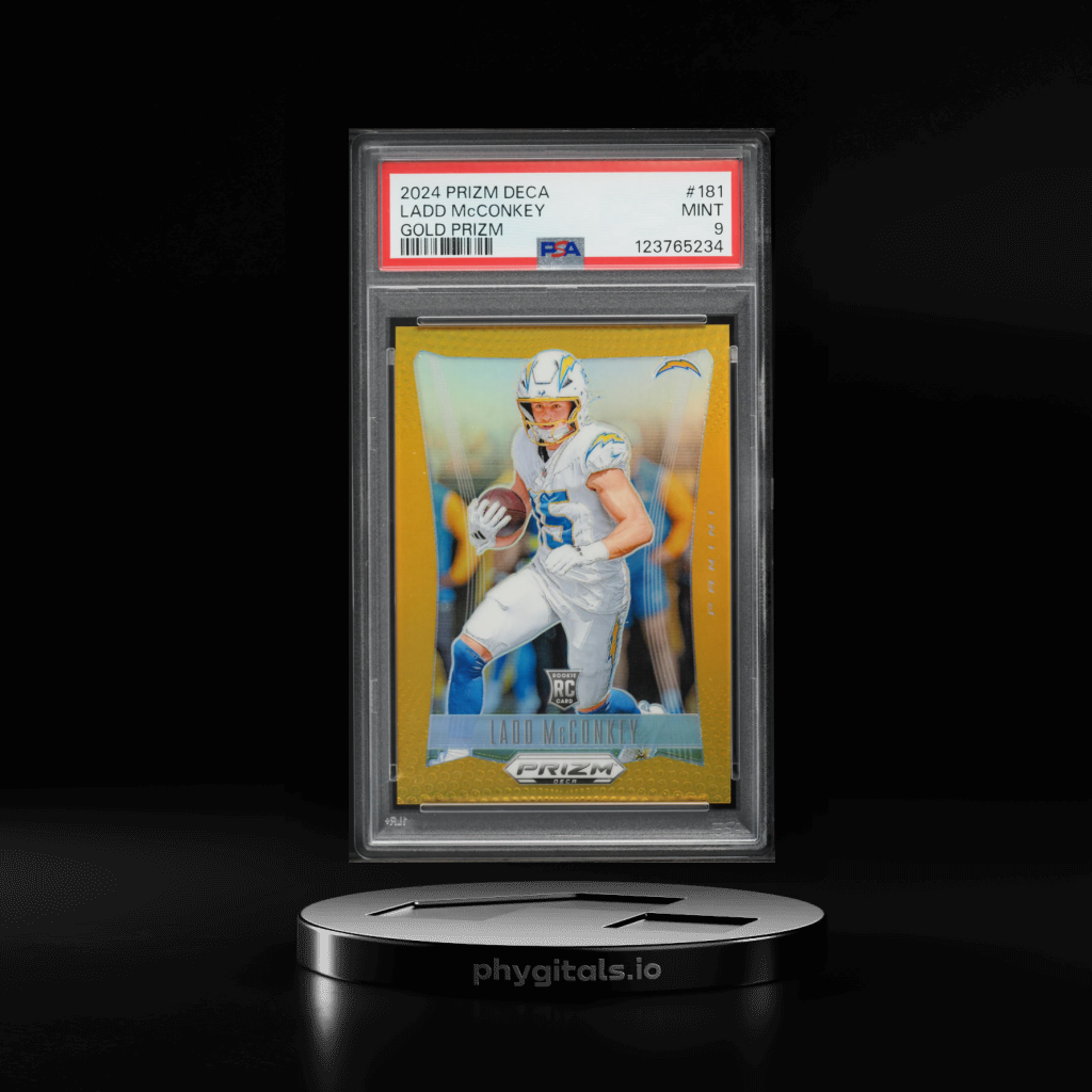 Deca Gold Ladd McConkey card artwork