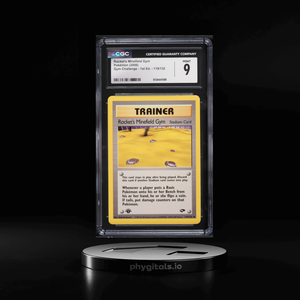 Rocket's Minefield Gym card artwork