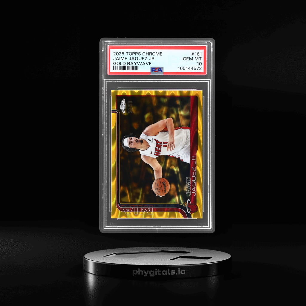 Raywave Gold Refractor Jaime Jaquez Jr. card artwork