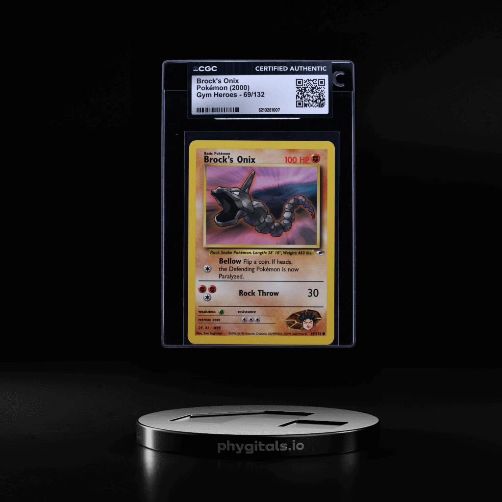 Brock's Onix card artwork