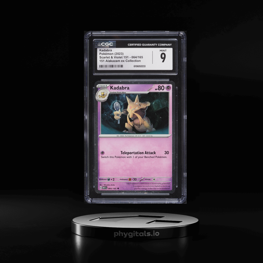 Kadabra card artwork