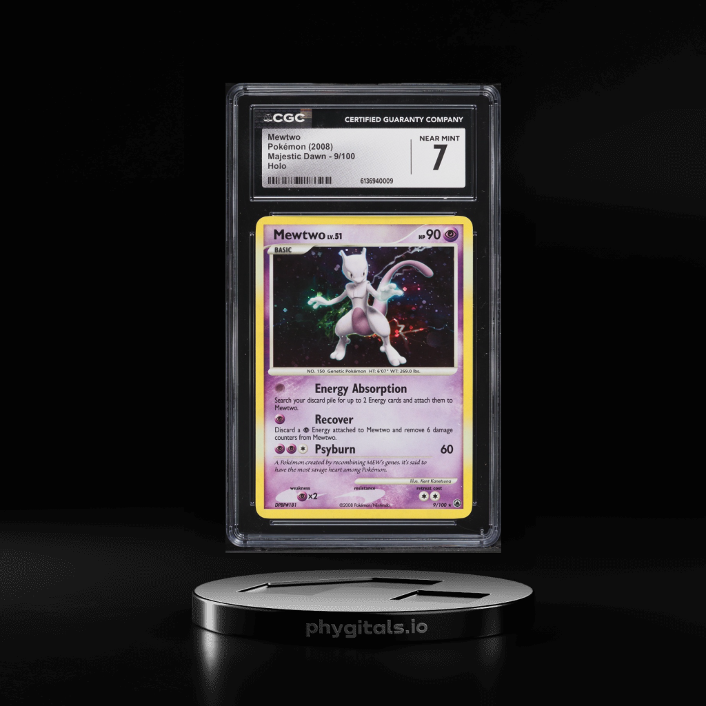 Mewtwo card artwork