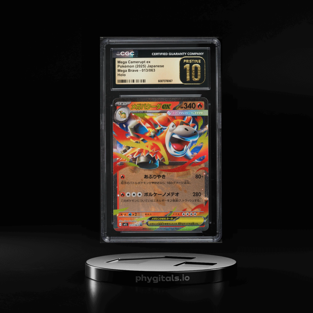 Mega Camerupt ex card artwork