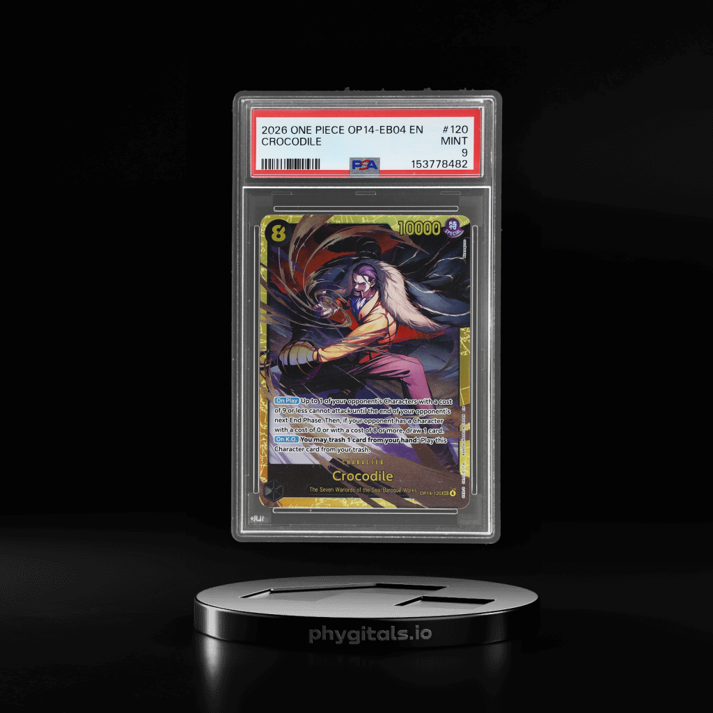 Crocodile card artwork