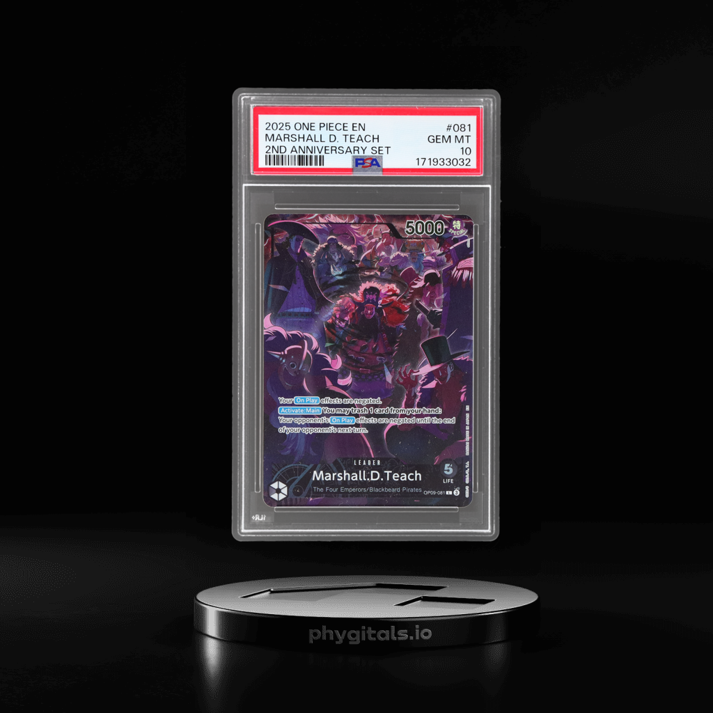 MARSHALL D. TEACH card artwork