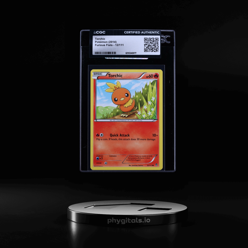 Torchic card artwork