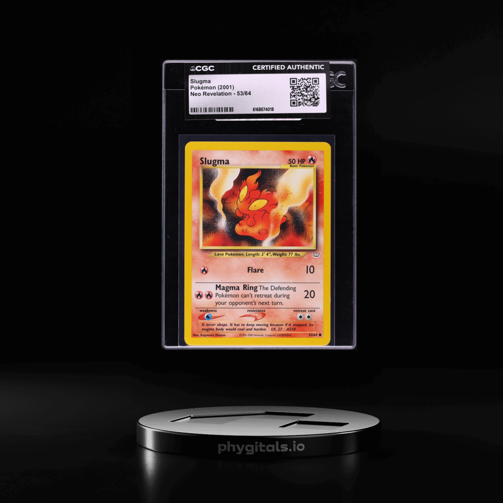 Slugma card artwork