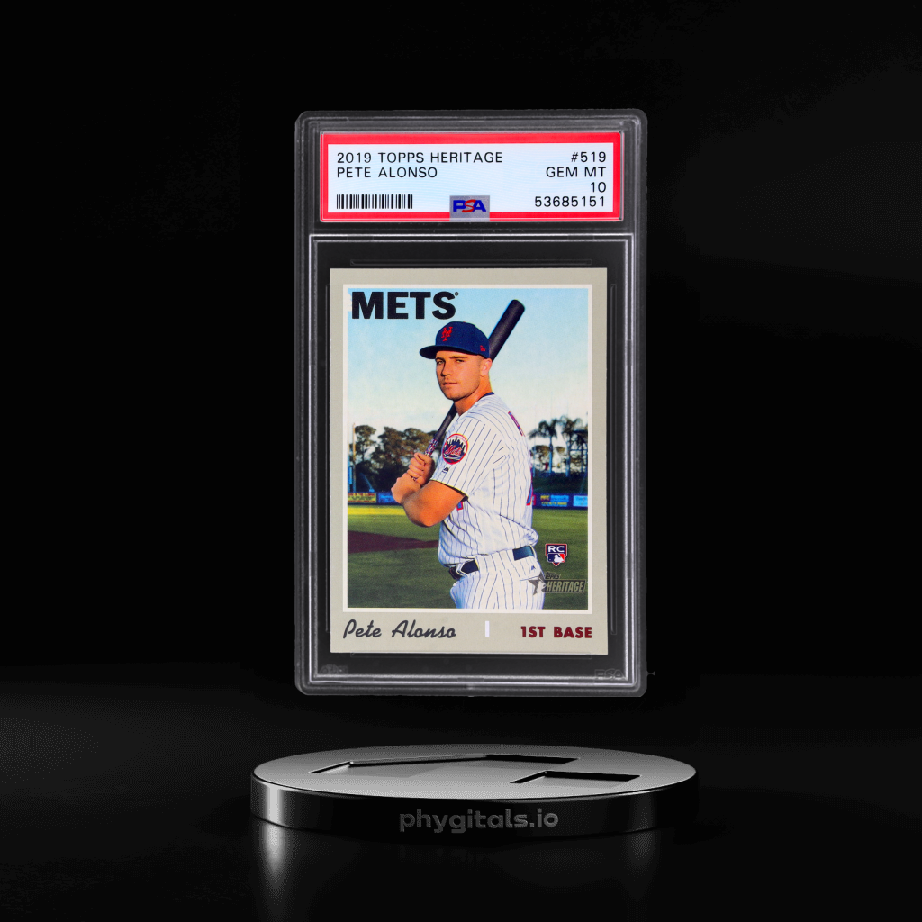 PETE ALONSO card artwork