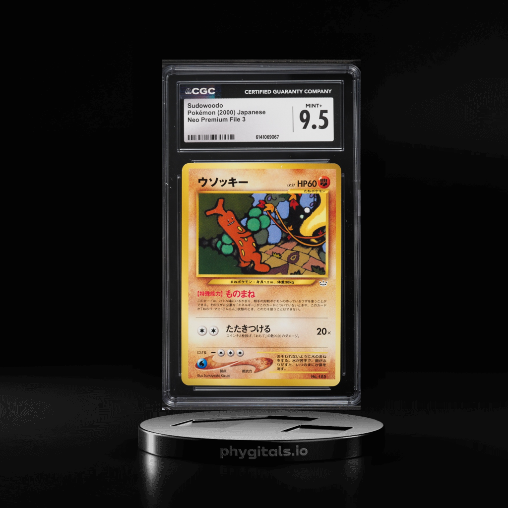 Premium File 3 Sudowoodo card artwork