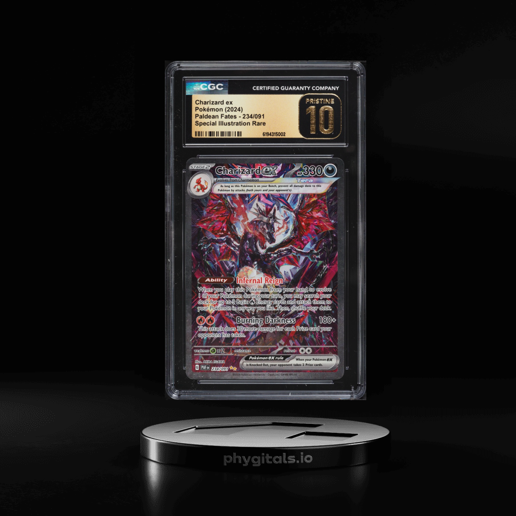 Charizard ex card artwork