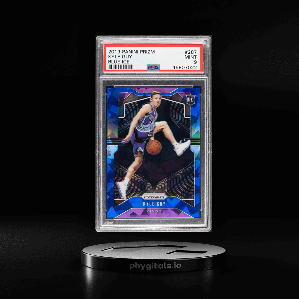 Blue Ice Prizm Kyle Guy card artwork