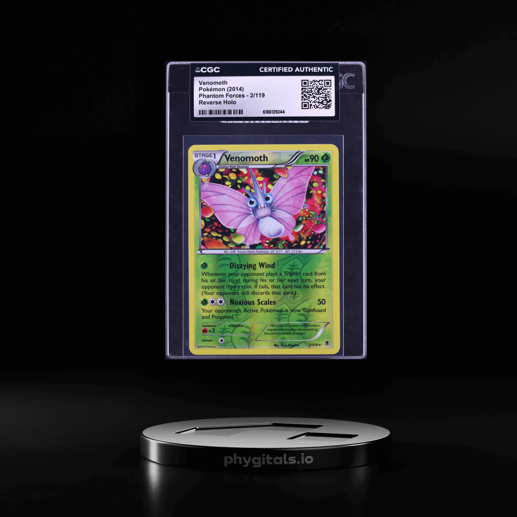 Venomoth card artwork