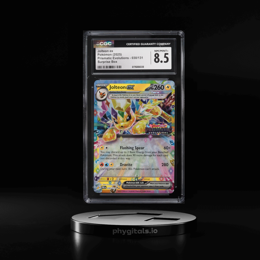 Jolteon ex card artwork