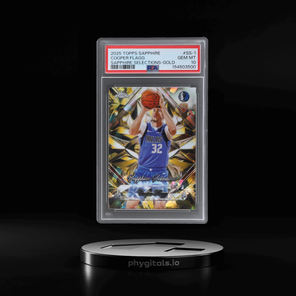 Sapphire Sapphire Selections Gold Sapphire Cooper Flagg card artwork