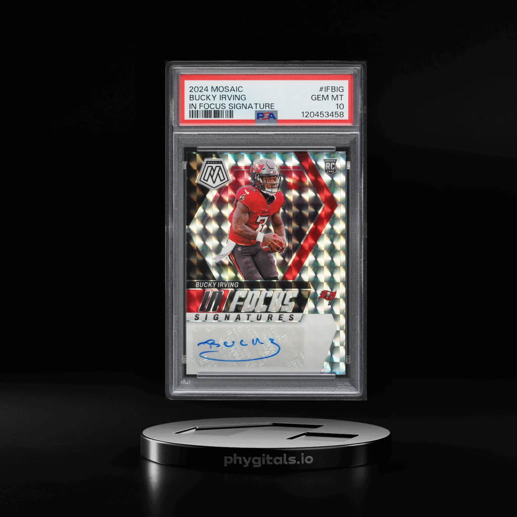 BUCKY IRVING card artwork