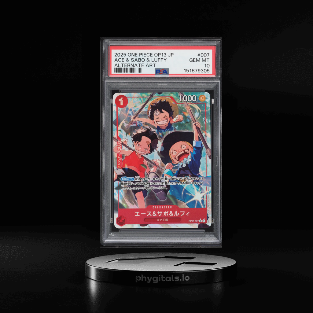 Ace & Sabo & Luffy card artwork