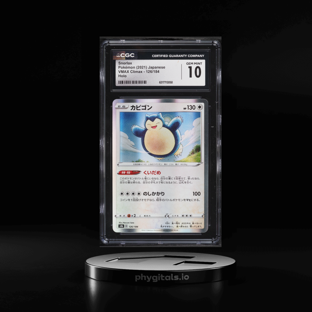 Snorlax card artwork