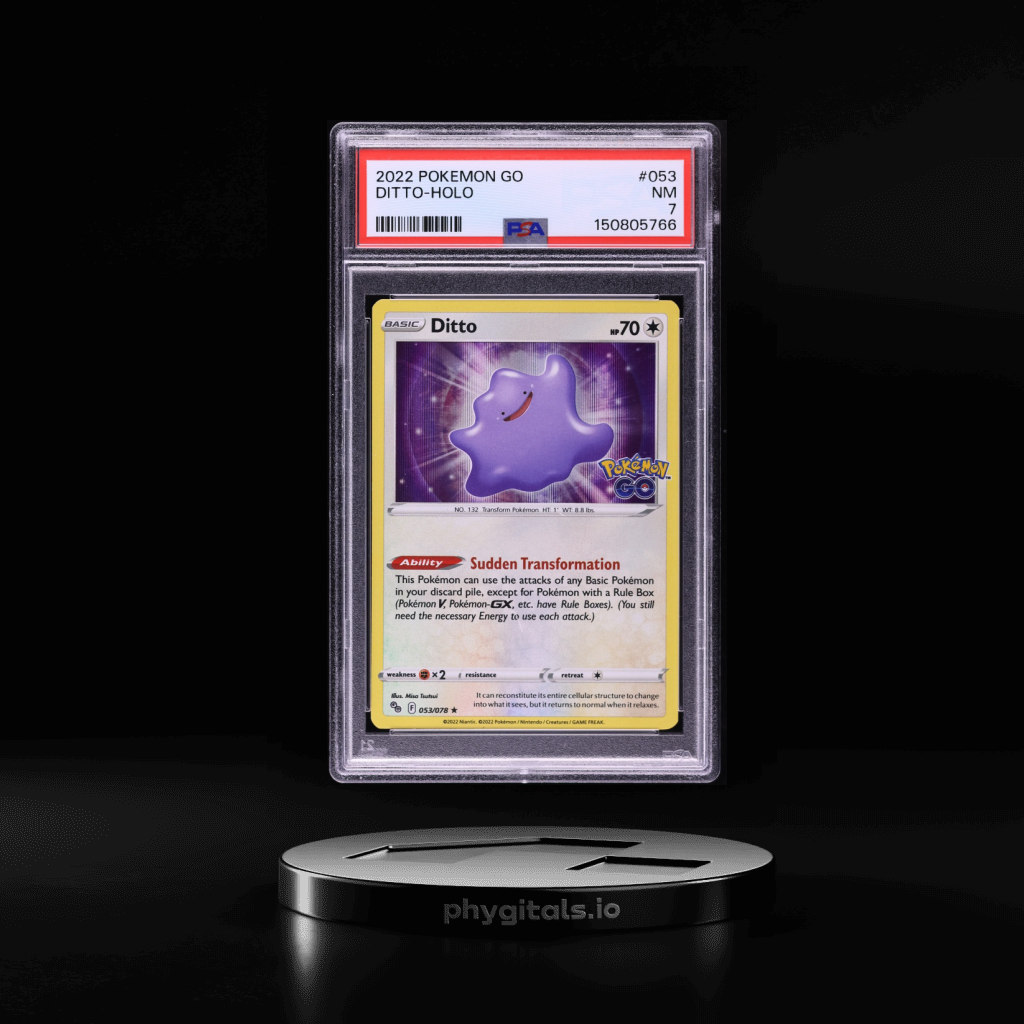 GO Holo Ditto card artwork