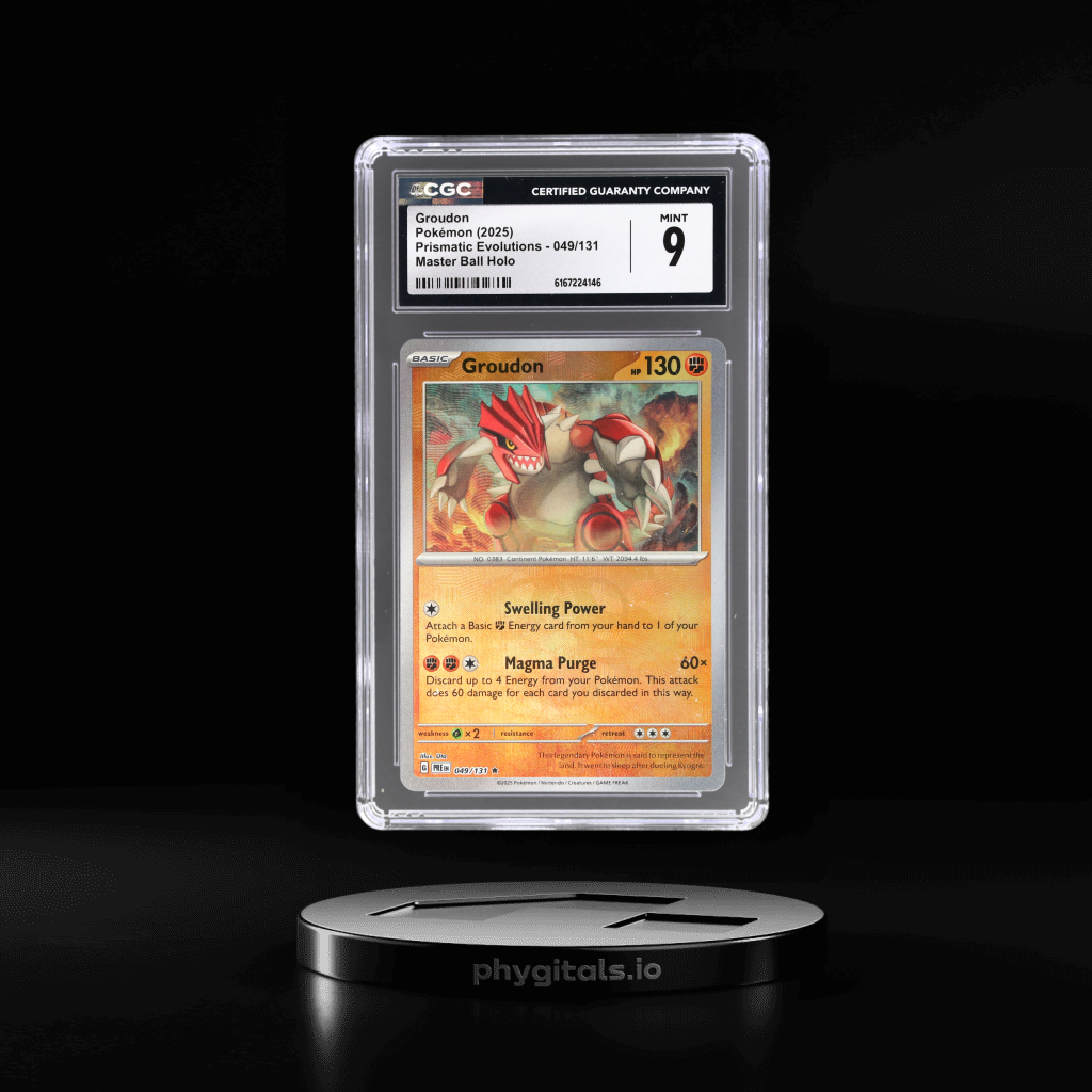 Groudon card artwork