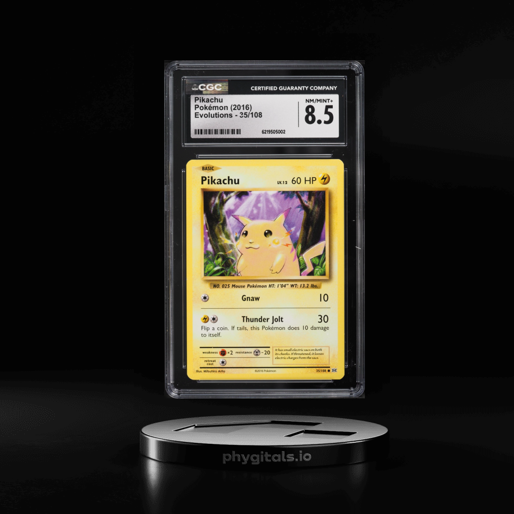 Pikachu card artwork