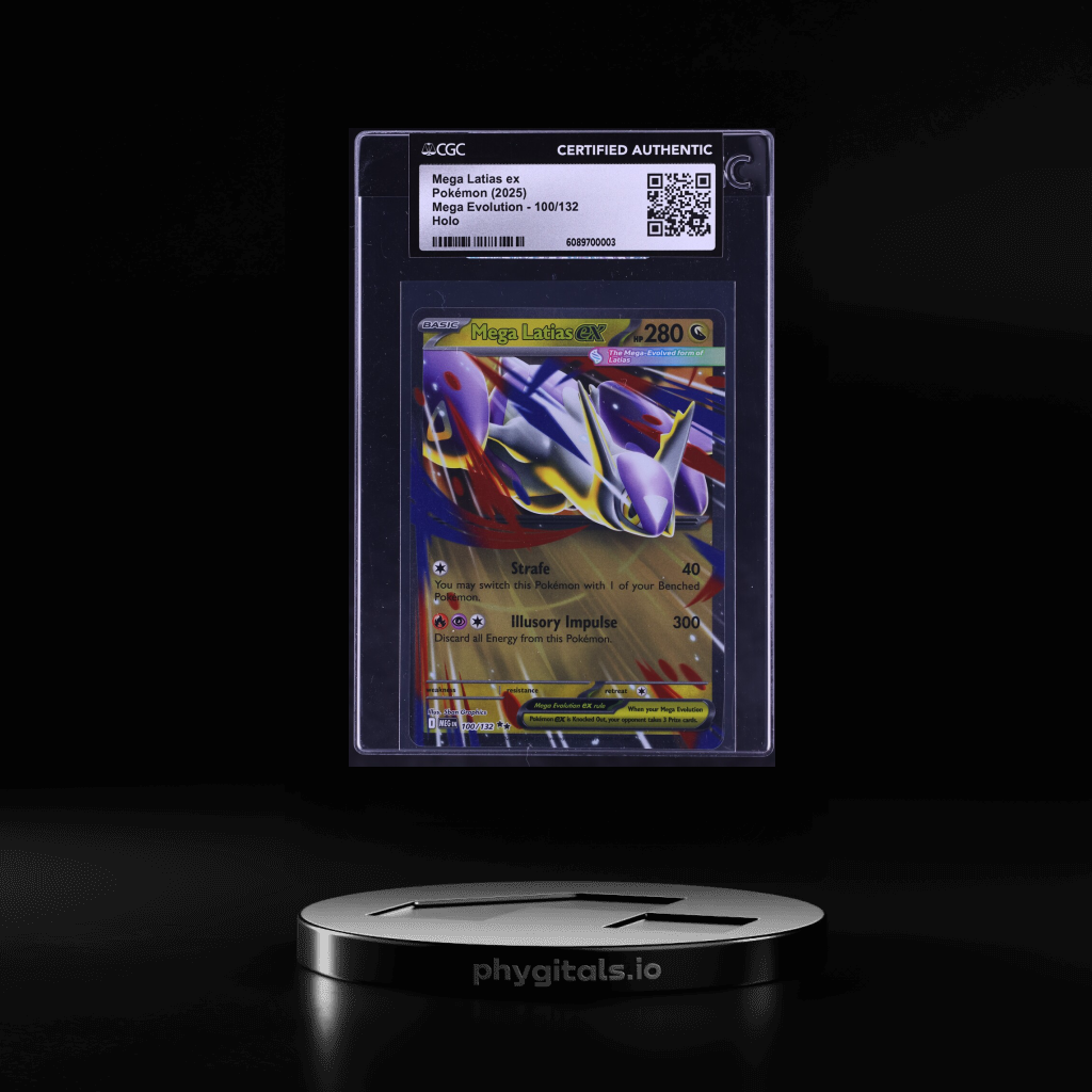 Mega Latias ex card artwork