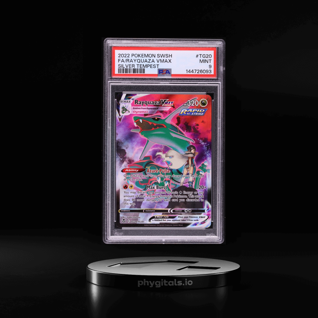 FA/RAYQUAZA VMAX card artwork
