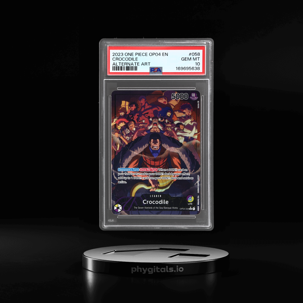 Crocodile card artwork