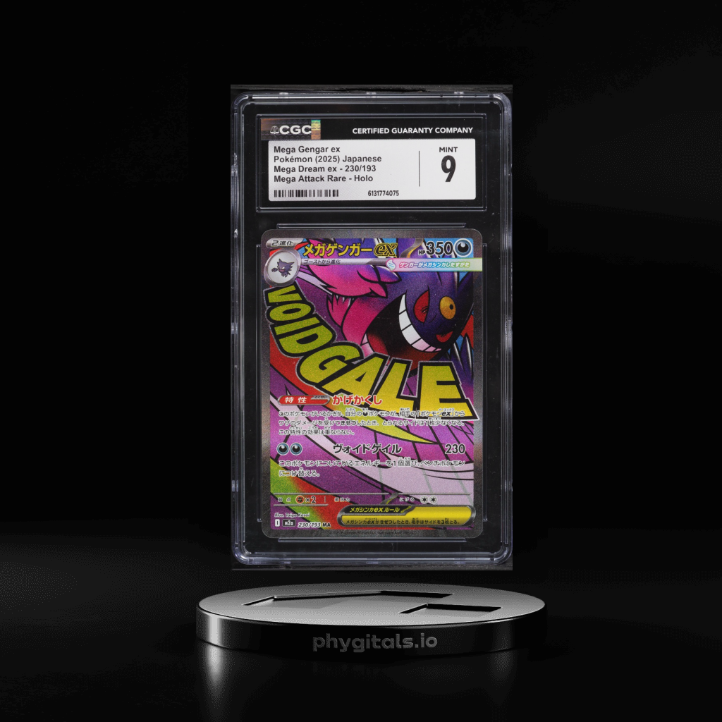 Mega Gengar ex card artwork
