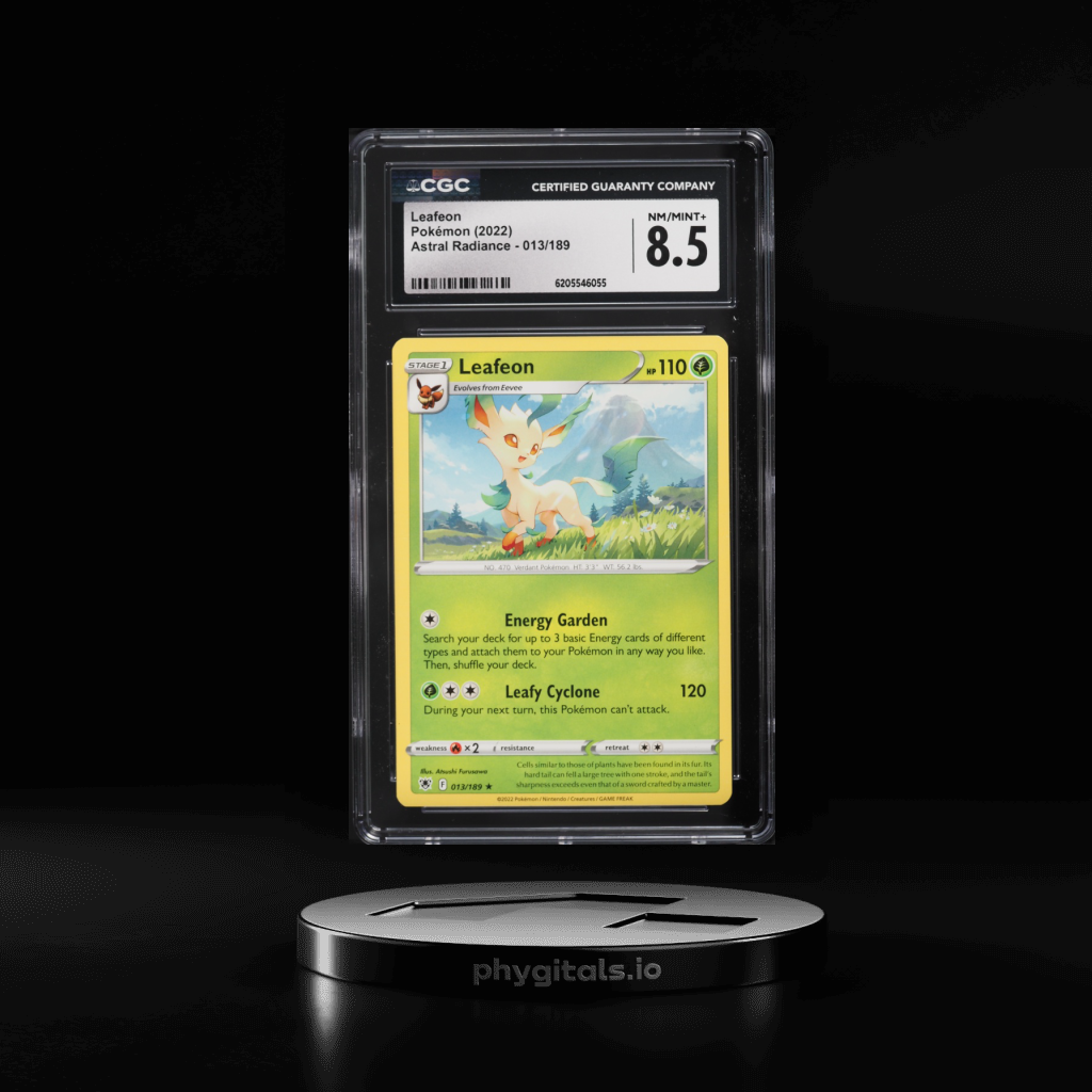 Leafeon card artwork