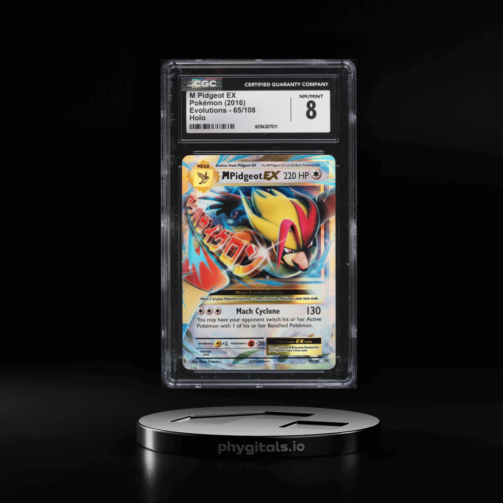 M Pidgeot Ex card artwork
