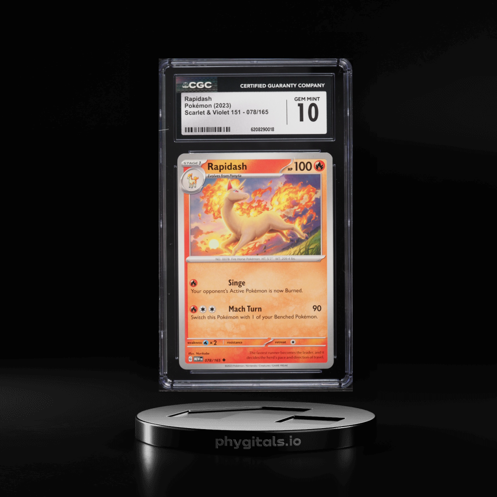 Rapidash card artwork