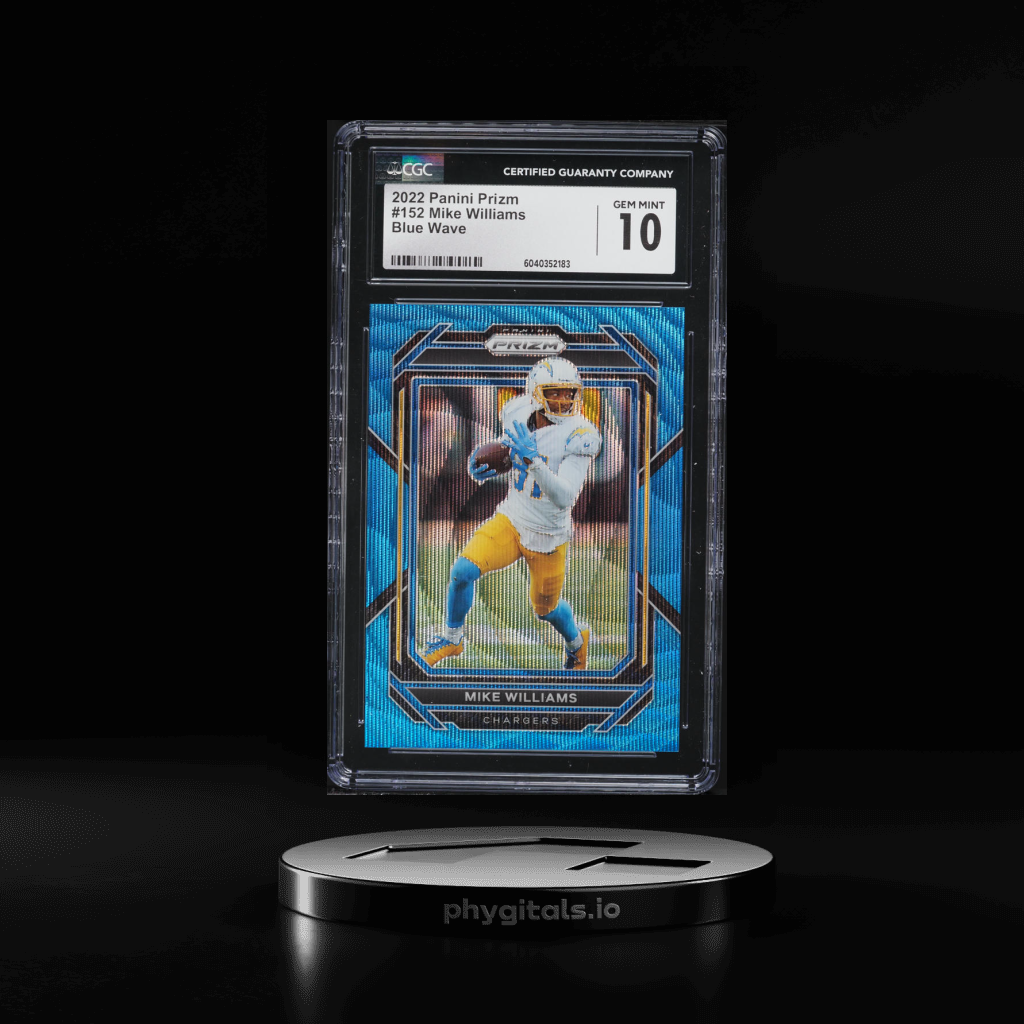 Blue Wave Mike Williams card artwork