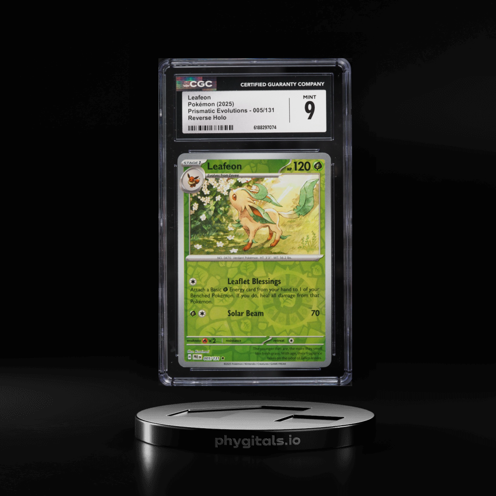 Leafeon card artwork