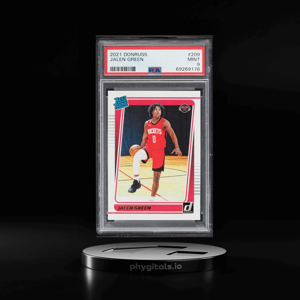 JALEN GREEN card artwork