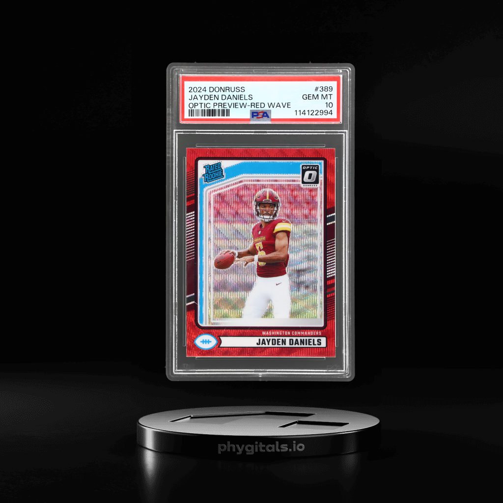Preview Red Wave Jayden Daniels card artwork