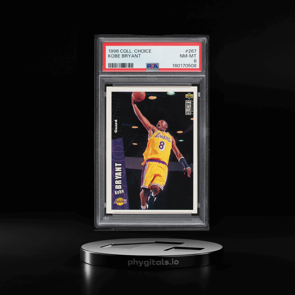 Basketball Kobe Bryant card artwork